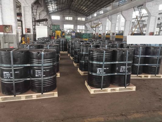 B3 71MnCr 60mm ha forgiato le palle stridenti per industria estrattiva